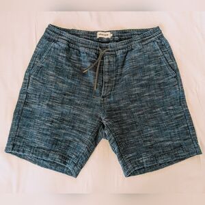 Taylor Stitch Apres Short In Indigo Slub